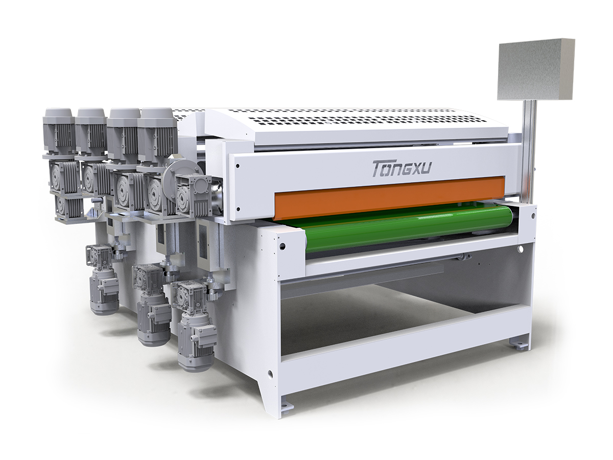 Single roller putty machine